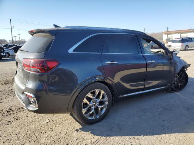 5XYPKDA54KG539194 - 2019 KIA SORENTO SX GRAY photo 3