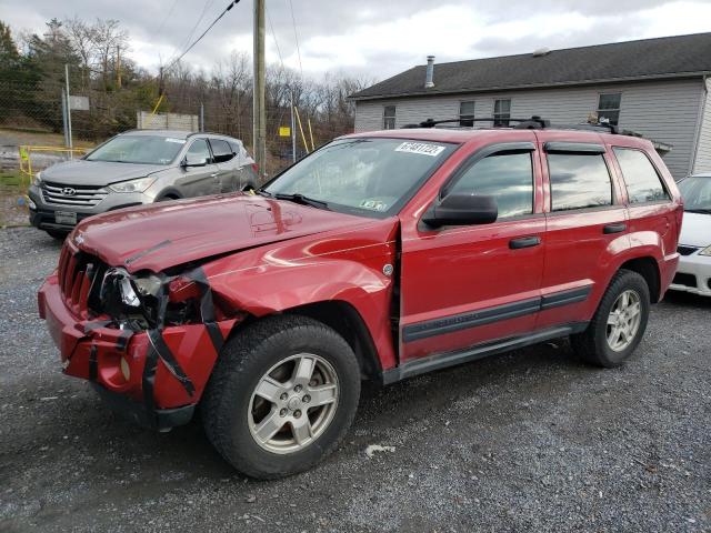 1J4HR48N85C512766 - 2005 JEEP GRAND CHER RED photo 1