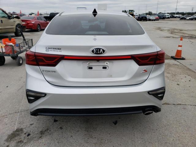 3KPF34AD1KE028734 - 2019 KIA FORTE GT L SILVER photo 6