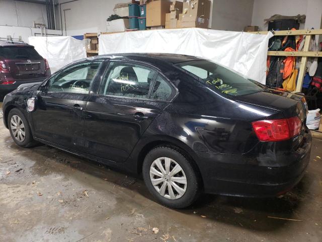 3VW2K7AJ8DM277305 - 2013 VOLKSWAGEN JETTA BASE 黑色 照片 2