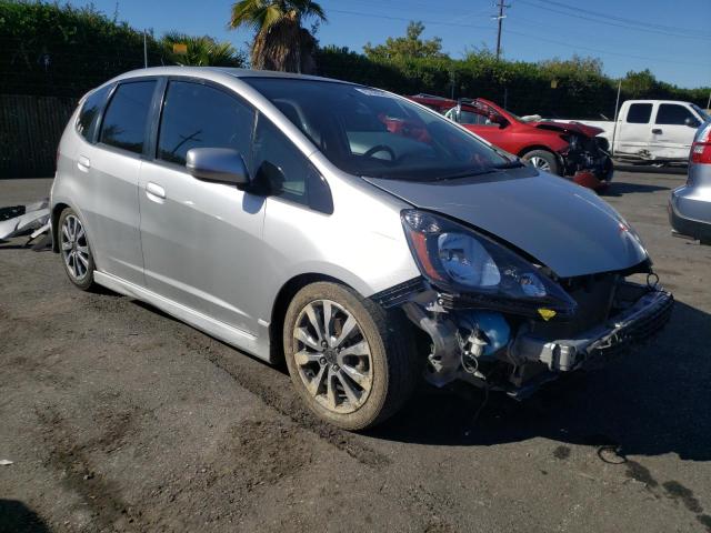 JHMGE8H57CS005637 - 2012 HONDA FIT SPORT SILVER photo 4