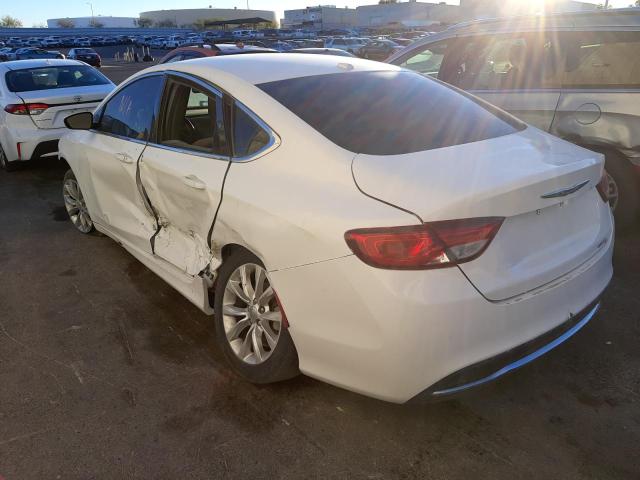 1C3CCCCB4FN612544 - 2015 CHRYSLER 200 C WHITE photo 3