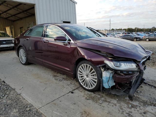 3LN6L5EC8HR624590 - 2017 LINCOLN MKZ RESERV BURGUNDY photo 4