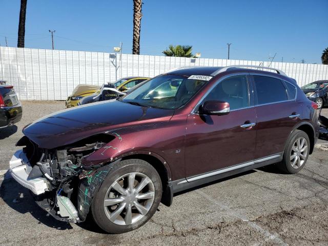 JN1BJ0RP3GM232135 - 2016 INFINITI QX50 BURGUNDY photo 1