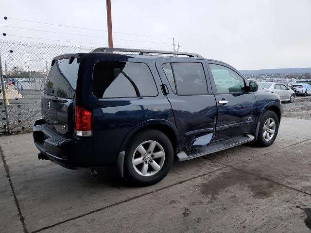 5N1AA08C89N600616 - 2009 NISSAN ARMADA SE BLUE photo 3