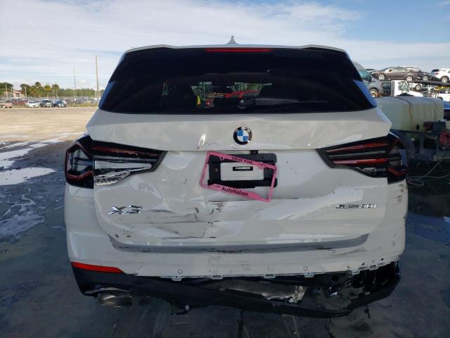 5UX43DP06N9M83078 - 2022 BMW X3 SDRIVE3 Ақ фото 6
