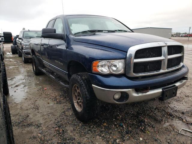 3D7KU28C64G183676 - 2004 DODGE RAM 2500 S BLUE photo 4