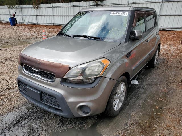 KNDJT2A64C7478234 - 2012 KIA SOUL GRAY photo 2