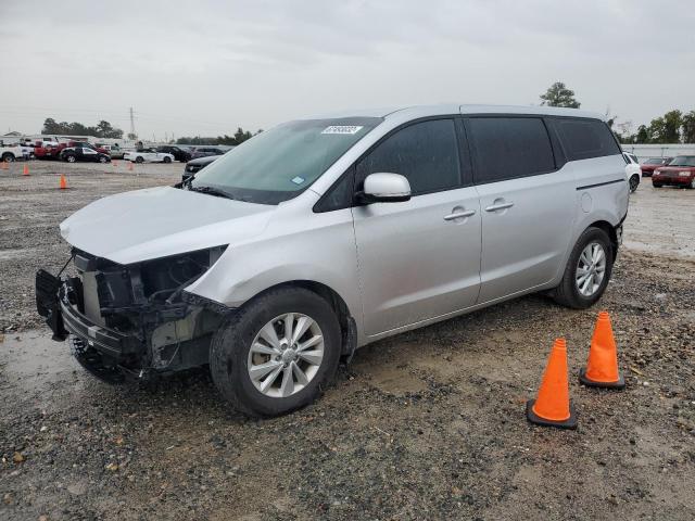 KNDMA5C16H6278670 - 2017 KIA SEDONA L SILVER photo 1