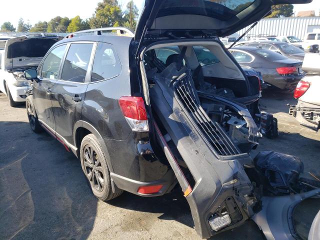 JF2SKALC2MH518327 - 2021 SUBARU FORESTER S შავი ფოტო 2