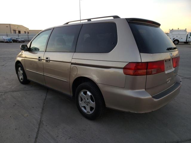 2HKRL1865YH508444 - 2000 HONDA ODYSSEY EX GOLD photo 2