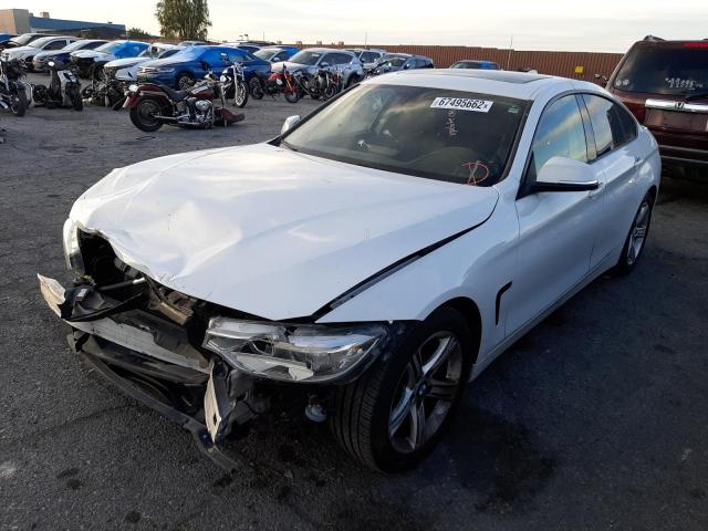 WBA4A9C56FD416367 - 2015 BMW 428 I GRAN WHITE photo 2