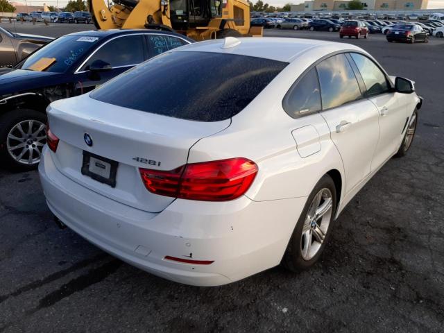 WBA4A9C56FD416367 - 2015 BMW 428 I GRAN WHITE photo 4