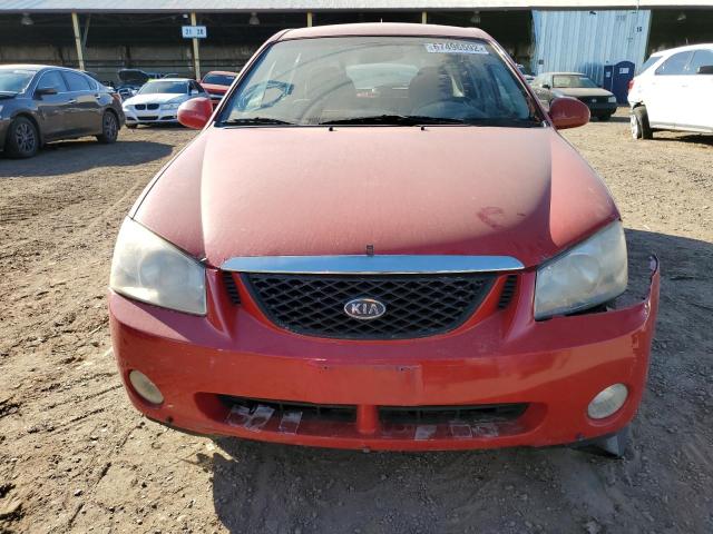 KNAFE161965347725 - 2006 KIA SPECTRA5 RED photo 5