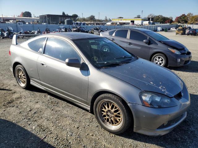 JH4DC530X5S017125 - 2005 ACURA RSX TYPE-S SILVER photo 4