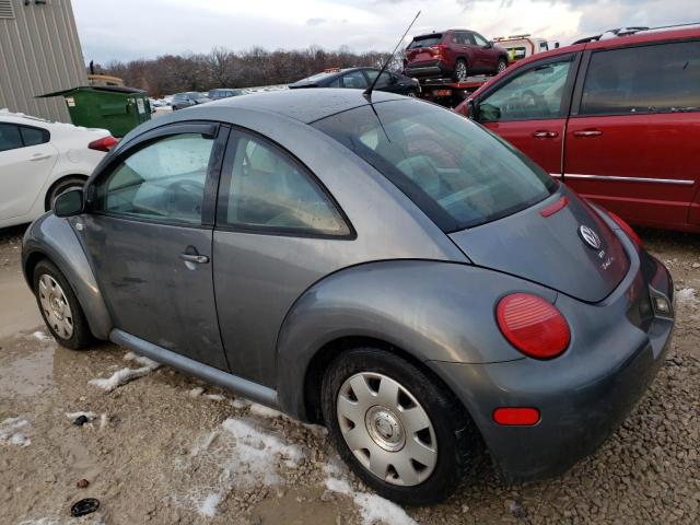 3VWCP21C32M414593 - 2002 VOLKSWAGEN NEW BEETLE GRAY photo 2