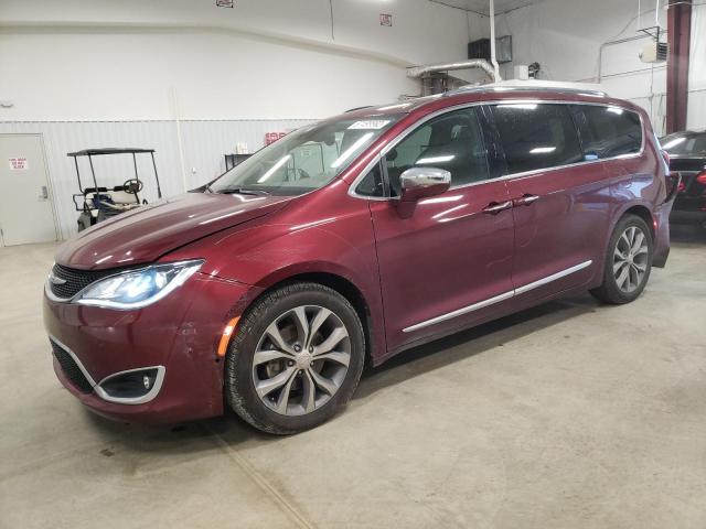 2C4RC1GG2JR289333 - 2018 CHRYSLER PACIFICA L BURGUNDY photo 1