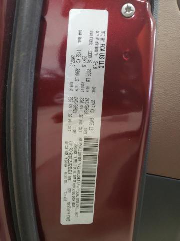 2C4RC1GG2JR289333 - 2018 CHRYSLER PACIFICA L BURGUNDY photo 13