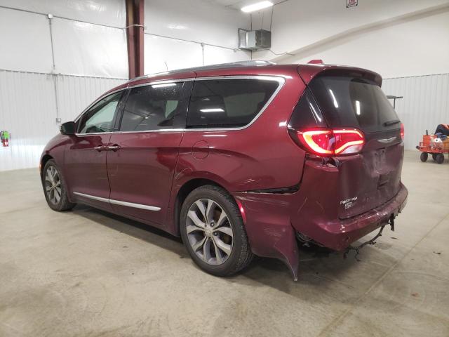 2C4RC1GG2JR289333 - 2018 CHRYSLER PACIFICA L BURGUNDY photo 2