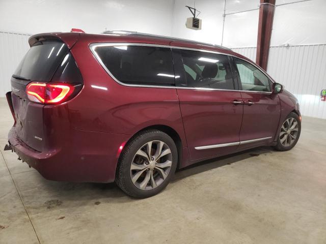 2C4RC1GG2JR289333 - 2018 CHRYSLER PACIFICA L BURGUNDY photo 3