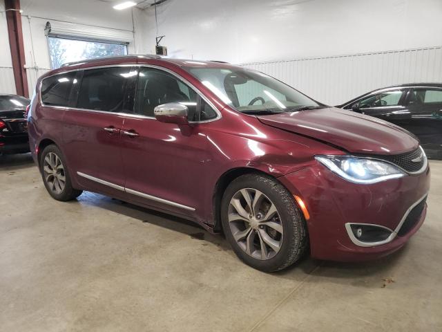 2C4RC1GG2JR289333 - 2018 CHRYSLER PACIFICA L BURGUNDY photo 4