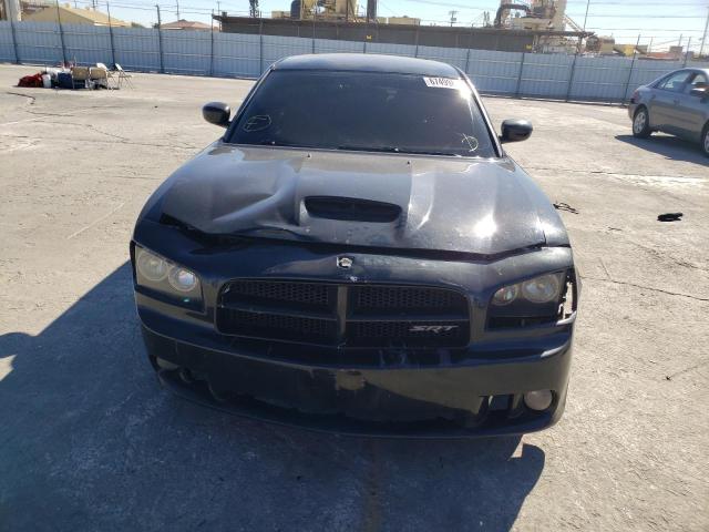 2B3LA73W27H700306 - 2007 DODGE CHARGER SR BLACK photo 5