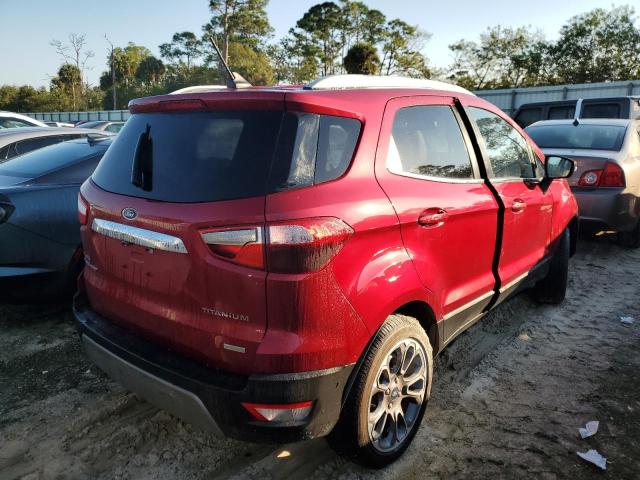 MAJ3S2KE9KC261081 - 2019 FORD ECOSPORT T RED photo 3