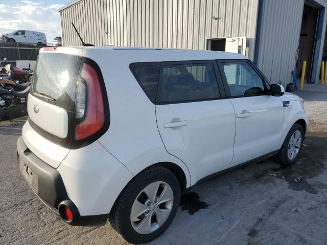 KNDJN2A27E7062883 - 2014 KIA SOUL WHITE photo 3