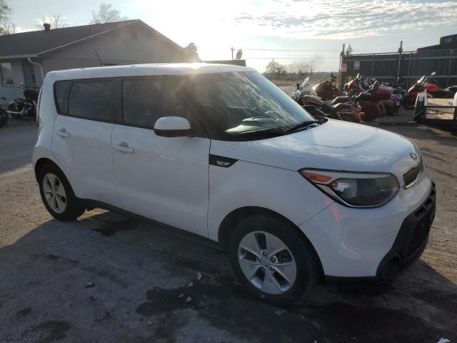 KNDJN2A27E7062883 - 2014 KIA SOUL WHITE photo 4