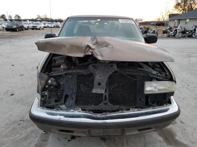 1GCCS19W628250139 - 2002 CHEVROLET S TRUCK S1 BROWN photo 5