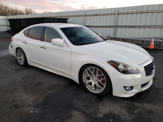 JN1BY1AP9CM334790 - 2012 INFINITI M37 WHITE photo 4