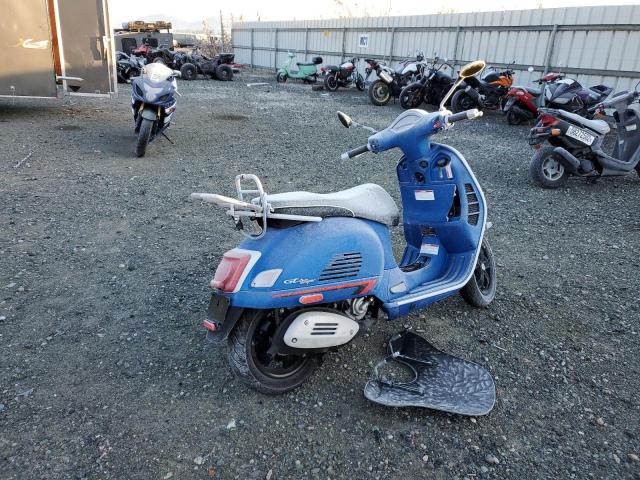 ZAPMA39M8M5202548 - 2021 VESPA SCOOTER BLUE photo 4