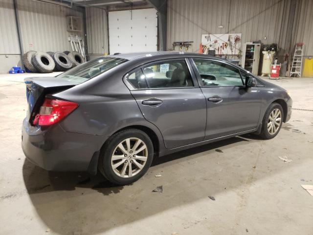 19XFB2F91CE311454 - 2012 HONDA CIVIC EXL رمادي صورة 3