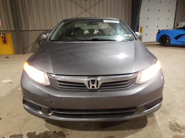 19XFB2F91CE311454 - 2012 HONDA CIVIC EXL رمادي صورة 5