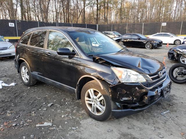 5J6RE4H73AL062469 - 2010 HONDA CR-V EXL BLACK photo 4