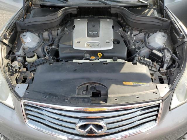 JNKAJ09F78M356070 - 2008 INFINITI EX35 BASE Մոխրագույն լուսանկար 12