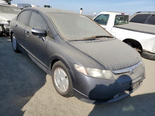 JHMFA36266S014935 - 2006 HONDA CIVIC HYBR BLUE photo 4