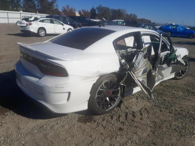 2C3CDXL92FH832064 - 2015 DODGE CHARGER SR WHITE photo 3