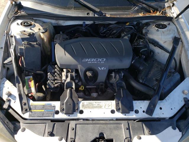 2G2WP522551289197 - 2005 PONTIAC GRAND PRIX თეთრი ფოტო 11