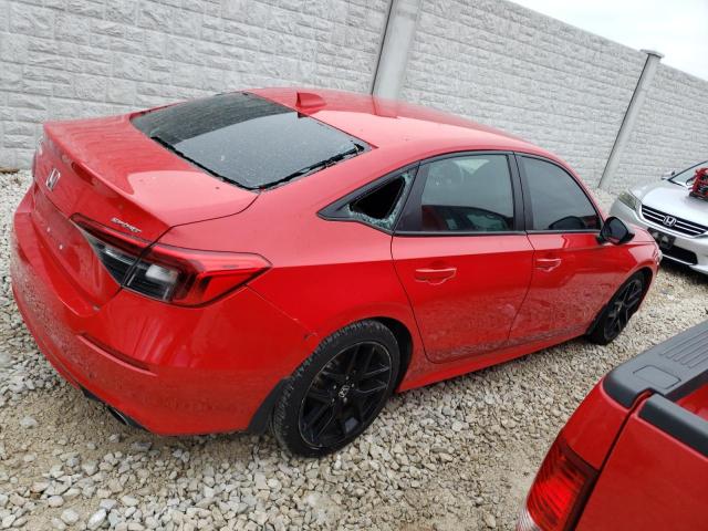 2HGFE2F56NH501540 - 2022 HONDA CIVIC SPOR 红色 照片 3