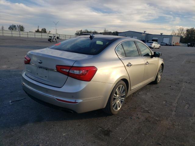 KNALN4D78F5177224 - 2015 KIA CADENZA PR SILVER photo 3