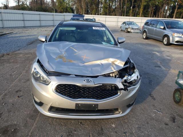 KNALN4D78F5177224 - 2015 KIA CADENZA PR SILVER photo 5