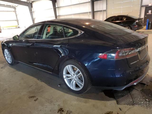 5YJSA1H1XEFP56307 - 2014 TESLA MODEL S Կապույտ լուսանկար 2