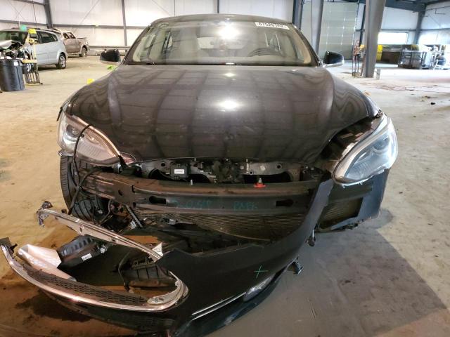 5YJSA1H1XEFP56307 - 2014 TESLA MODEL S Կապույտ լուսանկար 5