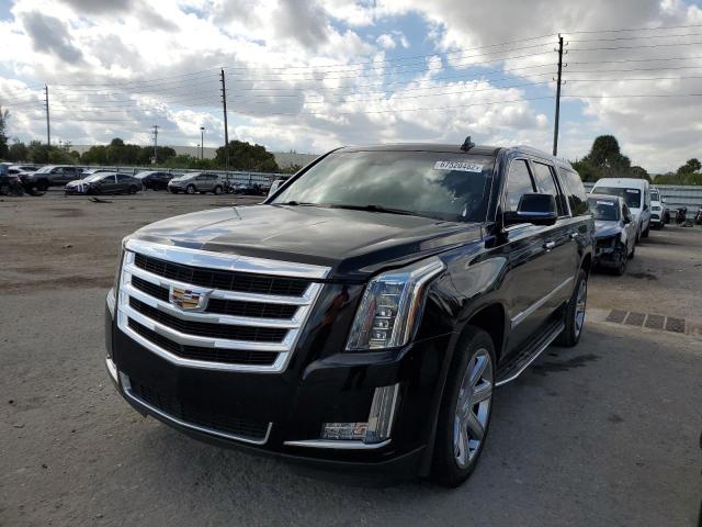 1GYS3HKJ3JR116045 - 2018 CADILLAC ESCALADE E BLACK photo 1