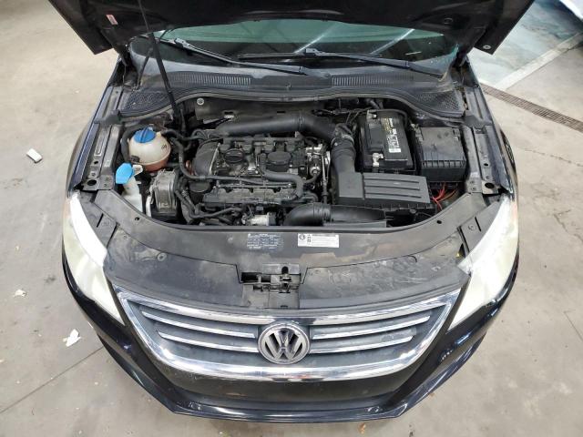 WVWMN7AN9BE712549 - 2011 VOLKSWAGEN CC SPORT BLACK photo 7