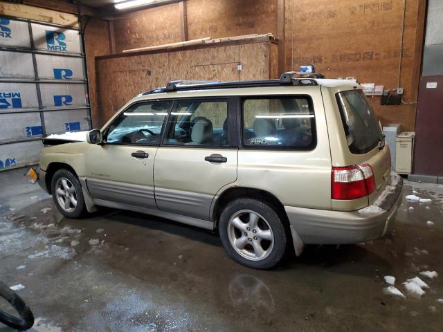 JF1SF65531H736597 - 2001 SUBARU FORESTER S ბეჟი ფოტო 2