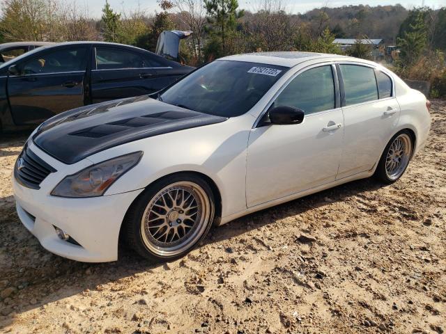 JN1CV6AP9DM716801 - 2013 INFINITI G37 BASE WHITE photo 1