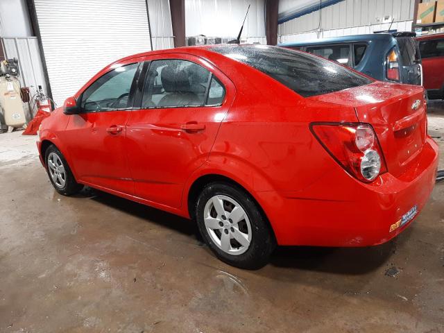 1G1JA5SG6D4198714 - 2013 CHEVROLET SONIC LS RED photo 2