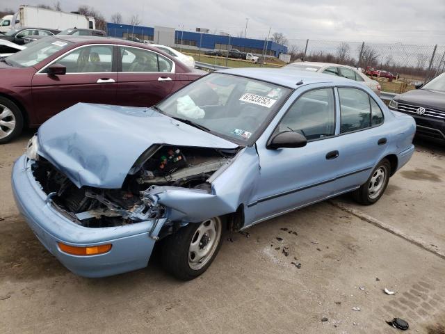 1Y1SK5367RZ044680 - 1994 GEO PRIZM BASE ლურჯი ფოტო 1